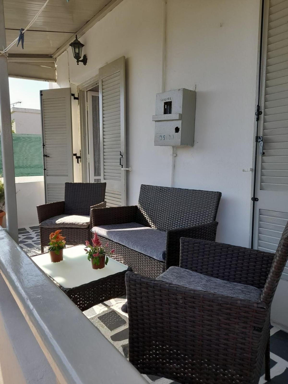 Victory'S House, 3Min Walk To Skala'S Sandy Beach Exterior foto
